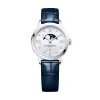 Baume & Mercier Classima Lady Moonphase Leather Strap Watch