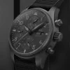 IWC Pilot Ceratanium Chronograph Automatic 41mm Mens Watch IW388106