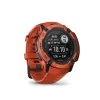 Garmin Instinct 2X Solar 50mm Watch Flame Red 010-02805-01