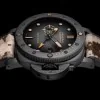 Panerai Submersible QuarantaQuattro GMT Navy SEALs Carbotech™ 44mm Men's Watch PAM01513