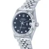 Pre-Owned Mid-Size Rolex Diamond Dial Datejust Watch 68274