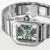 Pre-Owned Santos de Cartier Skeleton Watch WHSA0028