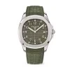 Pre-Owned Patek Philippe Aquanaut Green 42.2mm Watch 5168G-010