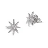 Carat* London Stella Silver Vega Cubic Zirconia Stud Earrings 23764-1
