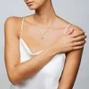 Roberto Coin Princess Flower 0.18ct Diamond Petal Pendant Necklace