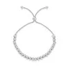 Silver Ball Toggle Bracelet