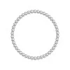 Silver Ball Detailed Bracelet