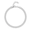 Silver Multi Strand Bracelet