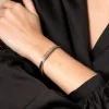 Silver Brilliant Cut Cubic Zirconia Bangle