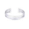 Silver Twisted Multistrand Bangle