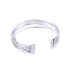 Silver Twisted Multistrand Bangle