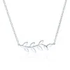 Sterling Silver Leaf Necklace