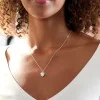 Silver Cubic Zirconia Heart Shaped Halo Pendant