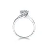 9ct White Gold Brilliant Cut 0.30ct Diamond Cluster Ring