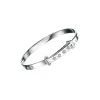 D for Diamond Silver Diamond Set Twinkle Twinkle Baby Bangle