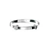 D For Diamond Silver Diamond Set Daisy Baby Bangle