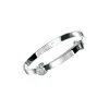 D For Diamond Silver Diamond Set Daisy Baby Bangle