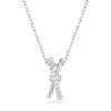 Swarovski Hyperbola Rhodium Plated Twist Pendant 5689723