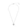 Swarovski Idyllia White Rhodium Plated Heart Ladies Pendant 5684386