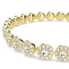 Swarovski Una Angelic bracelet Gold Tone Crystal Halo Bracelet 5749386