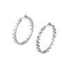 Swarovski Millenia Triangle Cut Hoop Earrings 5602230