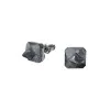 Swarovski Chroma Graphite Stud Earrings 5613723
