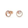 Swarovski Constella Rose Gold-Tone Plated Stud Earrings 5692263