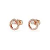 Swarovski Constella Rose Gold-Tone Plated Stud Earrings 5692263