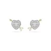 Swarovski Idyllia Crystal Heart with Arrow Stud Earrings 5737298