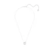 Swarovski Millenia Emerald Cut Halo Necklace 5599177