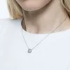Swarovski Millenia Emerald Cut Halo Necklace 5599177