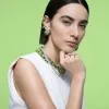 Swarovski Millenia Emerald Cut Halo Necklace 5599177
