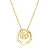 Swarovski Hyperbola Gold Tone Crystal Pendant Necklace 5738248