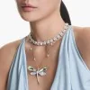 Swarovski Ariana Grande White Flower Necklace 5749179