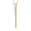 Swarovski 18k Gold Finish Mesmera Mixed Cut Drop Necklace 5747997