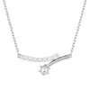 Swarovski Matrix Round Cut White Rhodium Plated Necklace 5753568