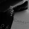CARAT* Leni White Gold Plated Hoop Earrings WCE925W-LENI-W
