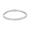CARAT* Kayla White Gold Plated Cubic Zirconia Bracelet CB925W-KAYL-W2-L