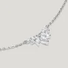 CARAT* Tulisa Silver Marquise Cubic Zirconia Necklet CN925W-TULI