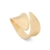 Marco Bicego Lunaria Twist 18ct Yellow Gold Open Band Ring AB661 Y 02 - Larger Width