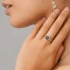 Marco Bicego Jaipur London Blue Topaz 18ct Yellow Gold Ring AB632 B TPL01 Y 02