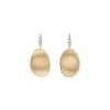 Marco Bicego Lunaria 18ct Yellow Gold 0.05ct Diamond-Studded Earrings OB1342 A B YW Q6