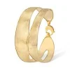 Marco Bicego Lunaria 18yg Linear Double-Band Bangle SB118 Y 02