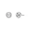 Michael Kors Fulton Pavé Logo Charm Necklace and Earrings Gift Set MKC1839SET