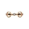 Gucci Horsebit Rose Gold & Diamond Ladies Ring YBC796168001