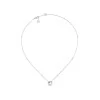 Gucci Icon 18ct White Gold Heart Pendant YBB729373003
