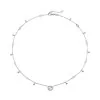 Gucci Interlocking White Gold Necklace YBB729402004