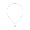 Gucci Horsebit White Gold Diamond Necklace YBB832321001