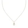 Gucci Horsebit 18ct Rose Gold Diamond Necklace YBB837599001