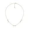 Gucci Horsebit 18ct Rose Gold Diamond Necklace YBB837596001